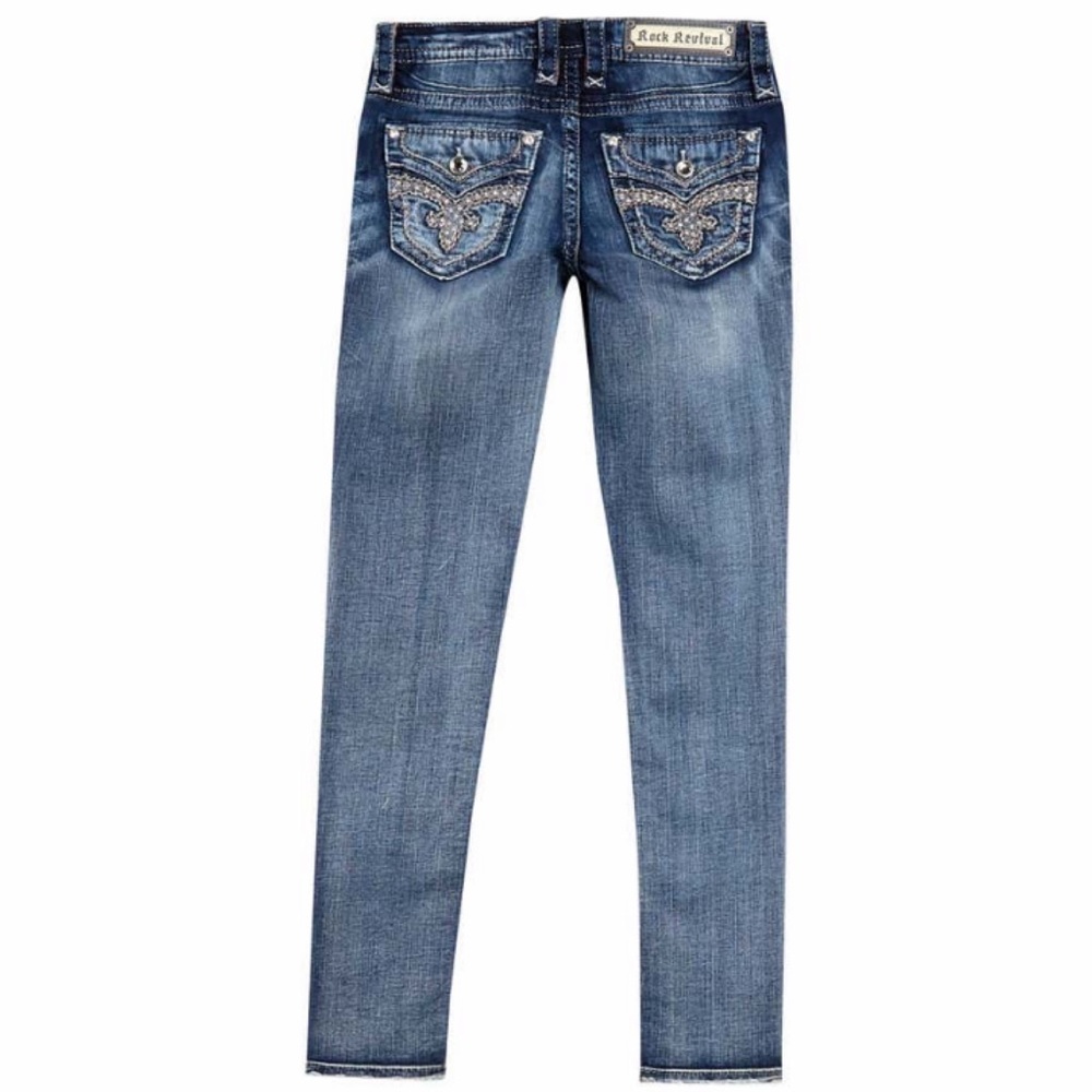 ROCK REVIVAL Kerra Easy Skinny Jeans - Picture 3 of 11